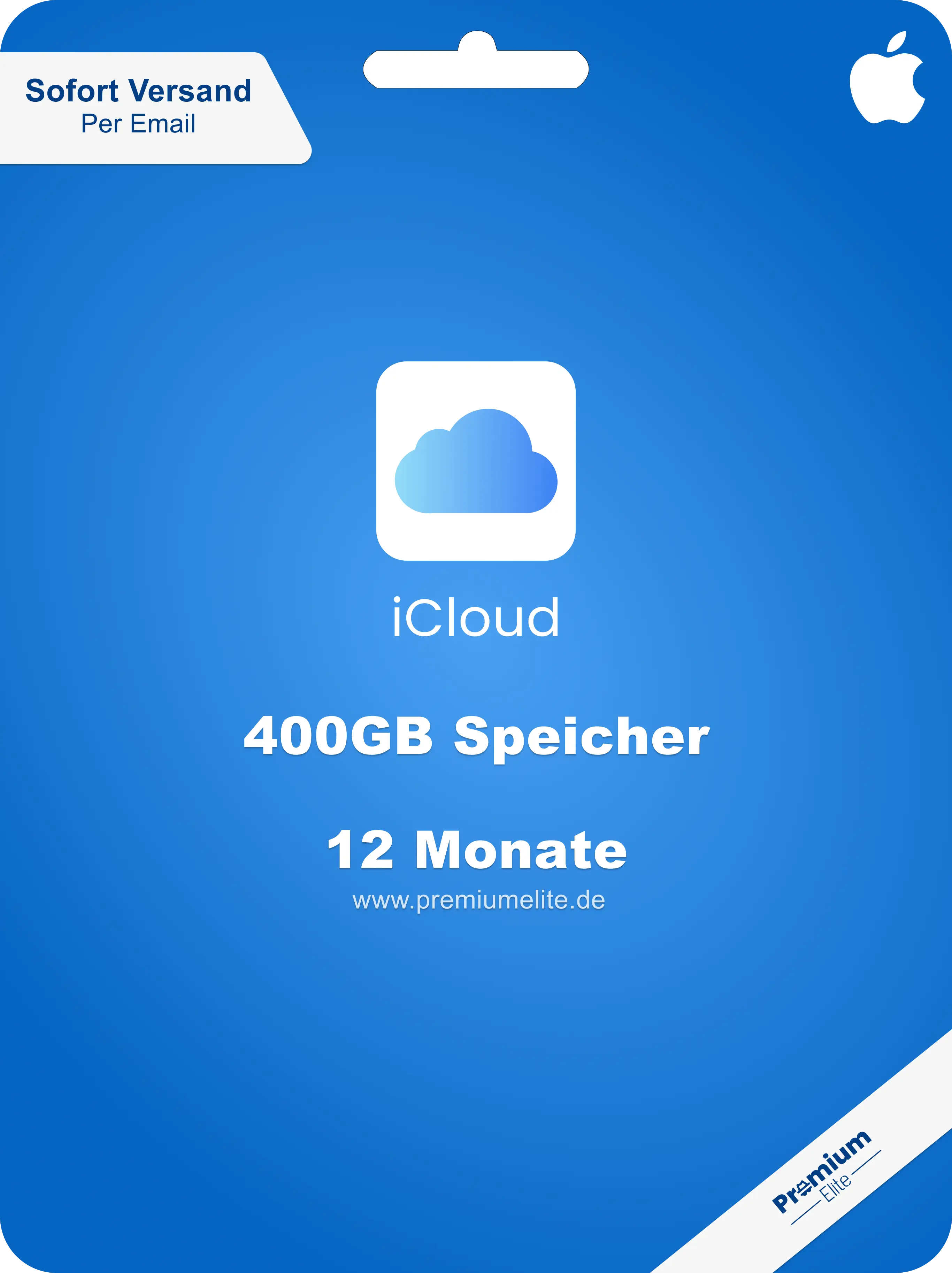 іСlоud Speicher | 400 GB für 12 Monate | Familien-Einladung per Link, sofort Versand per Email ⚡️